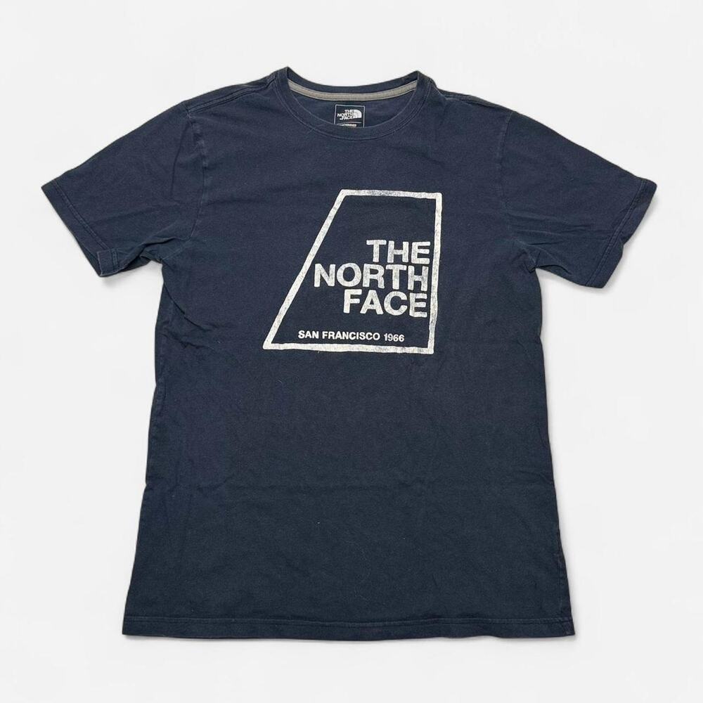 The North Face navy graphic tee slim fit men’s M